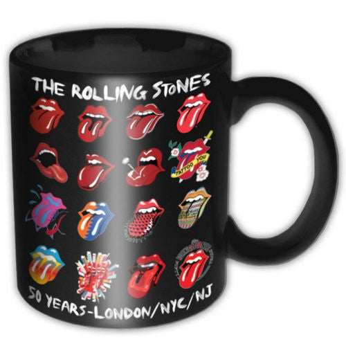 ROLLING STONES TONGUE EVOLUTION BOXED MUG