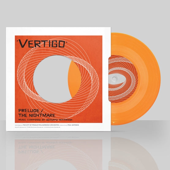 Hitchcock Themes - Vertigo / North By Northwest 7" Single Orange vinyl RSD2018