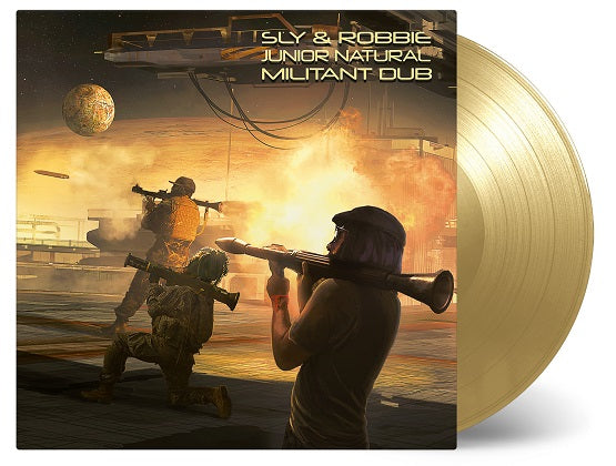 Sly & Robbie & Junior Natural - Militant Dub Vinyl LP Gold Colour RSD 2018