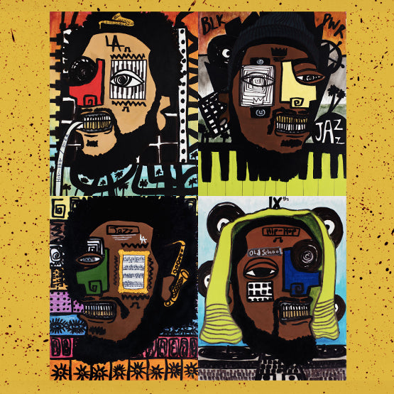 Terrace Martin Robert Glasper 9th Wonder & Kamasi Washington Dinner Party: Dessert Vinyl LP Lemonade & Fruit Punch Splatter Colour RSD 2021