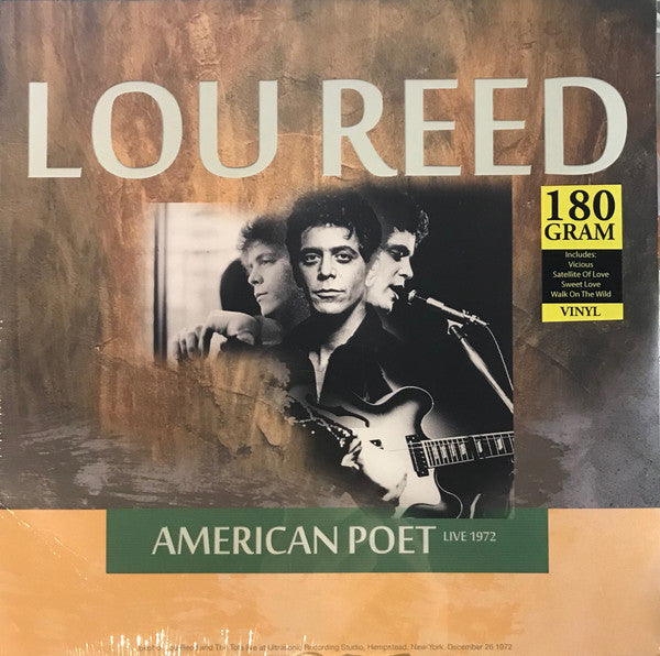 LOU REED American Poet Live 1972 Vinyl LP 2017