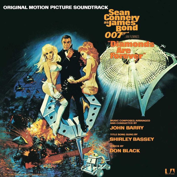 DIAMONDS ARE FOREVER SOUNDTRACK LP VINYL NEW 33RPM