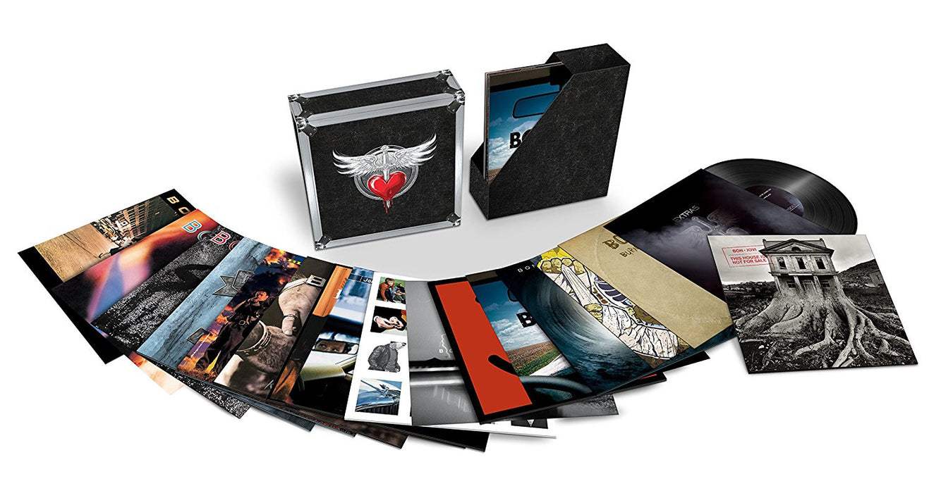 BON JOVI The Albums 25LP LIMITED EDITION Vinyl Set NEW 2017