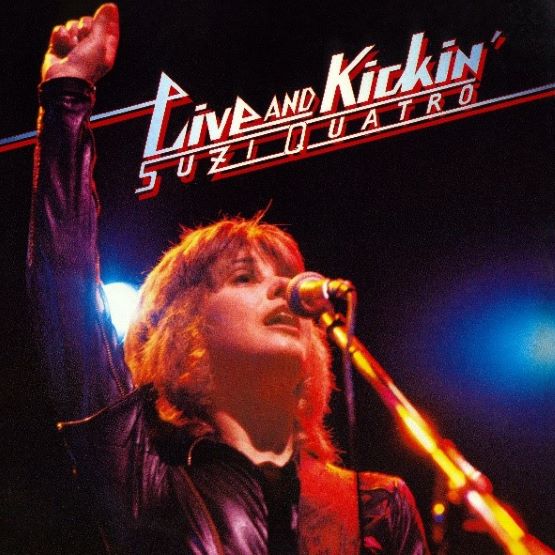 Suzi Quatro Live & Kickin Vinyl LP White Colour RSD 2021