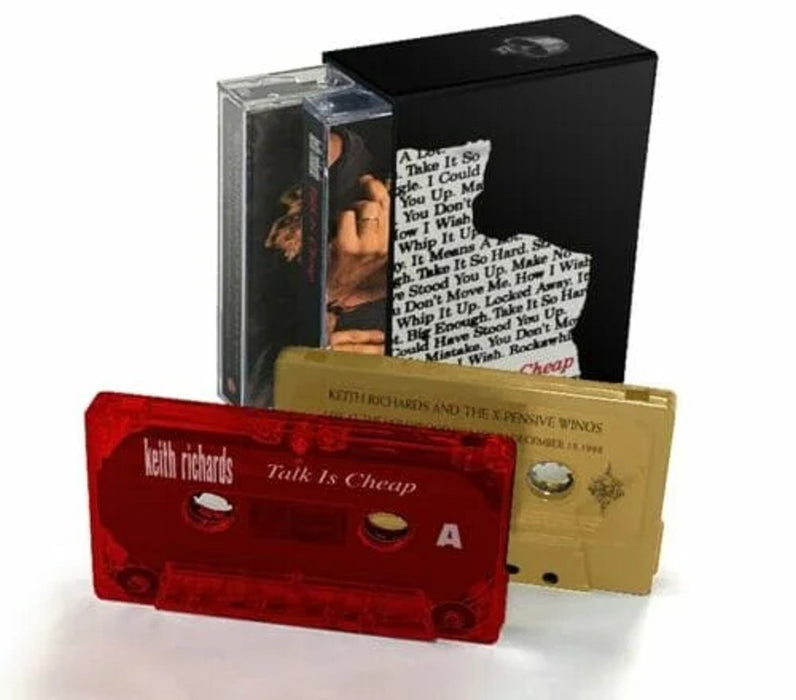 Keith Richards Talk Is Cheap/Live At The Palladium Cassette Tape Double RSD June 2022