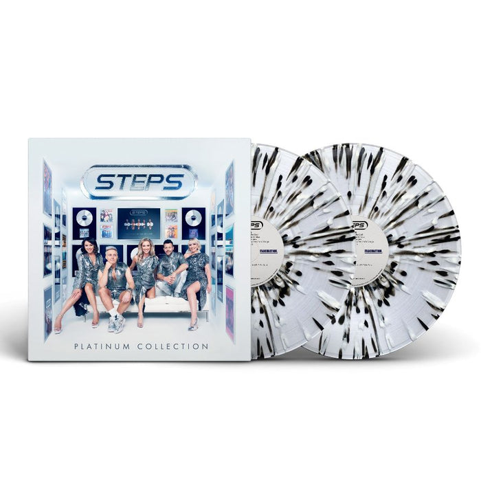 Steps Platinum Collection Vinyl LP Indies Silver Splash Colour 2022