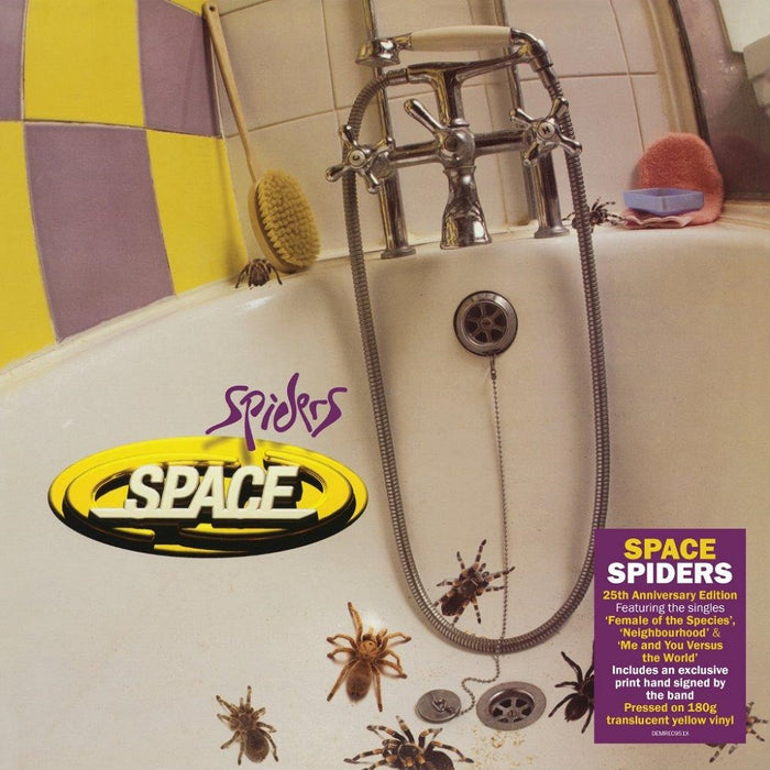 Space Spiders Vinyl LP Translucent Yellow Colour 2021