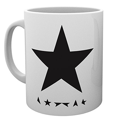 DAVID BOWIE Black Star Logo BOXED MUG