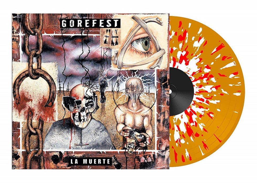 Gorefest La Muerte Limited Orange Vinyl LP New 2019