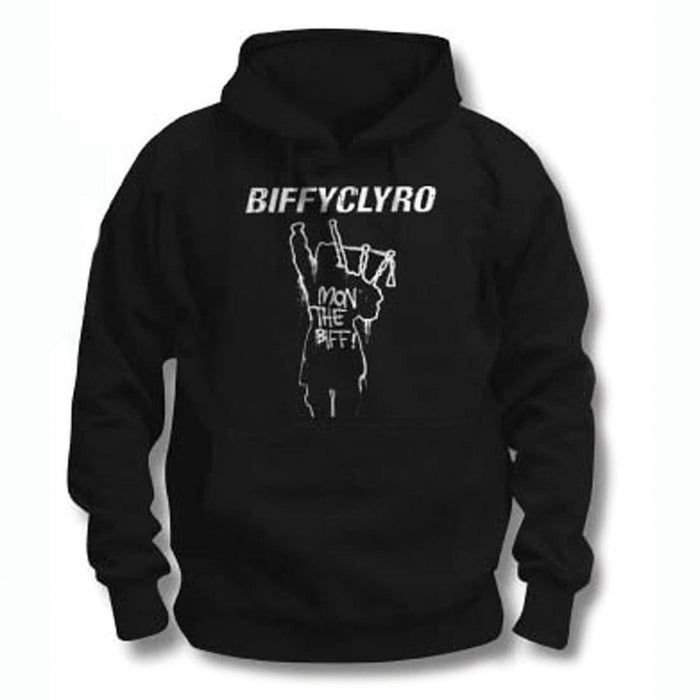 Biffy Clyro Mon The Biff Black X-Large Hoodie