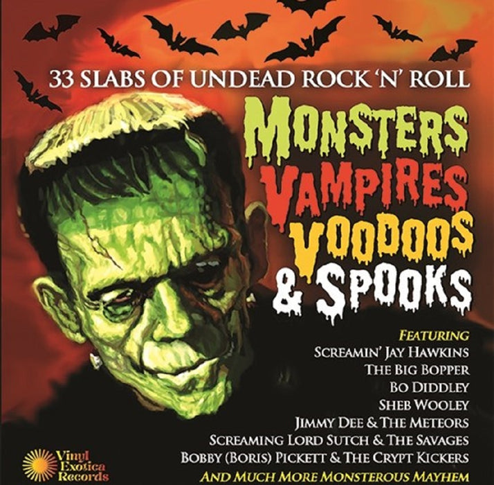 Monsters, Vampires, Voodoos & Spooks Vinyl LP Red RSD 2023