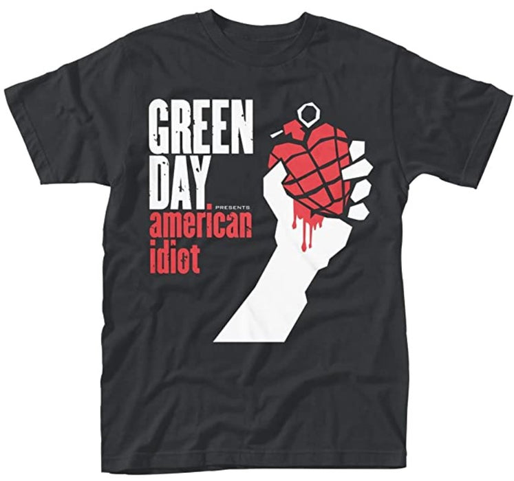 Green Day American Idiot Black Unisex X-Large T-Shirt