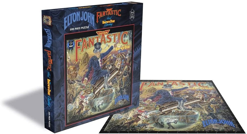 Elton John Captain Fantastic Album Cover Jigsaw Puzzle 500 Piece