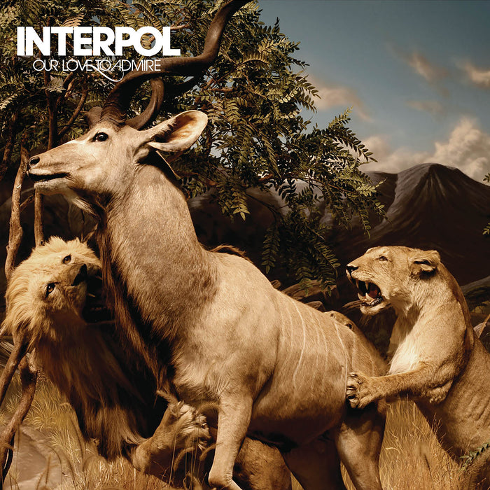 Interpol Our Love To Admire Vinyl LP Indies Blue Colour 2020