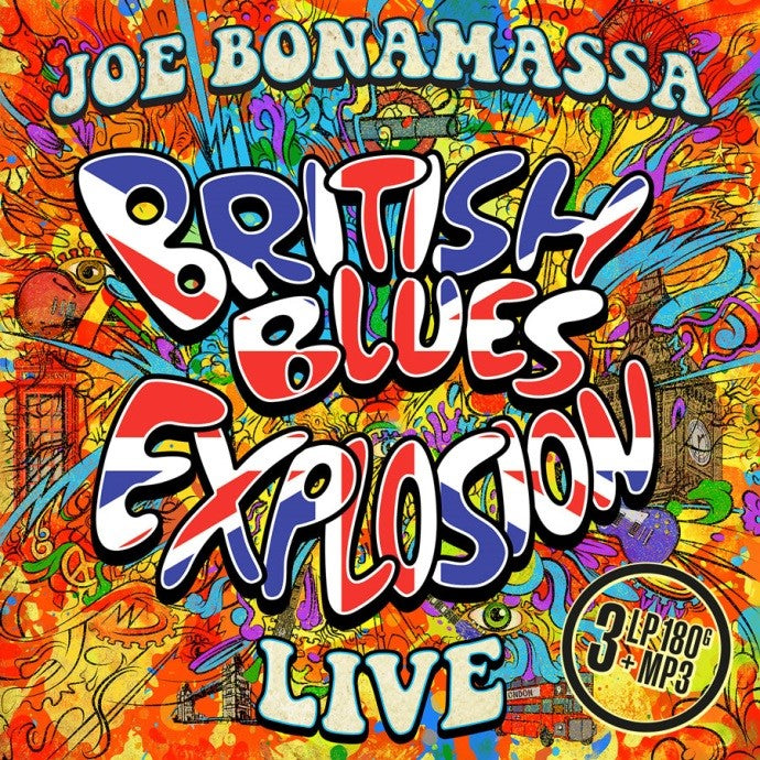 JOE BONAMASSA British Blues Explosion Live LP Vinyl NEW