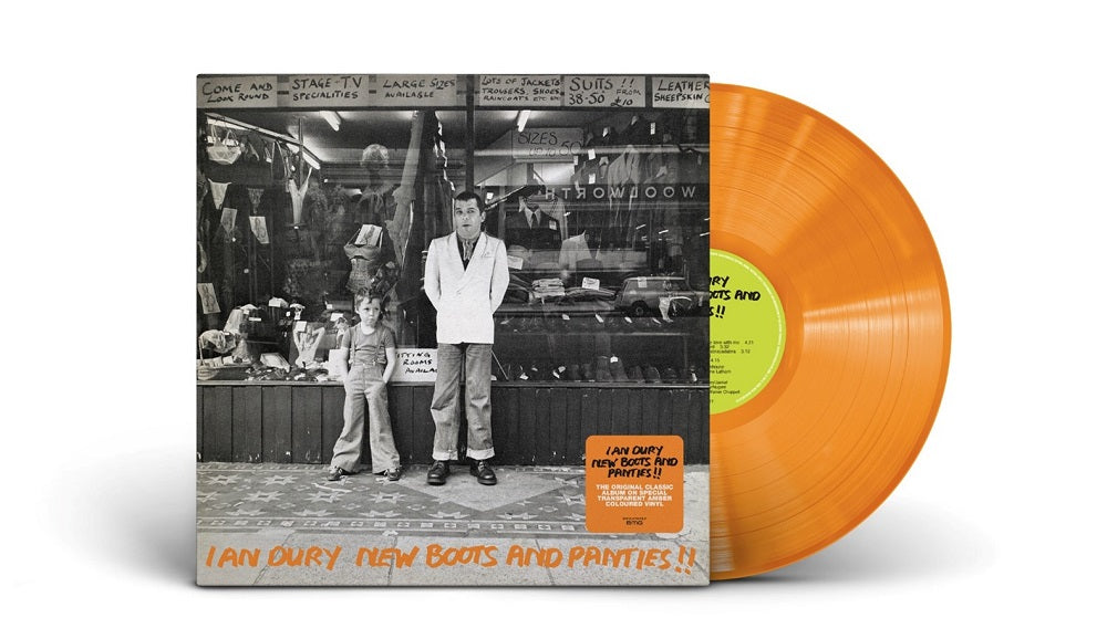 Ian Dury New Boots And Panties!! Vinyl LP Amber Colour 2022