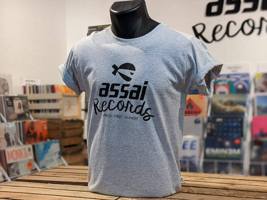 Assai Records Dundee Union Street Unisex T-Shirt Grey