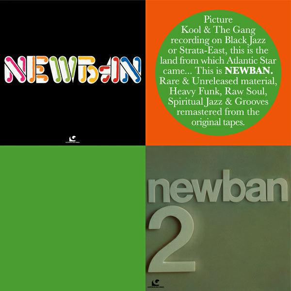 NEWBAN NEWBAN AND NEWBAN 2 LP VINYL JAZZ SOUL FUNK NEW 33RPM