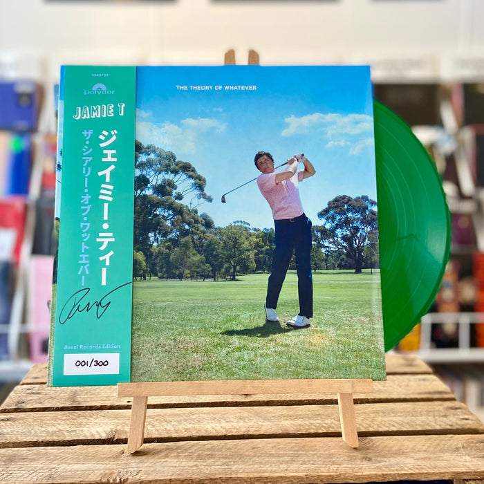 Jamie T The Theory of Whatever Vinyl LP Signed Transparent Green Colour Assai Obi Edition 2022